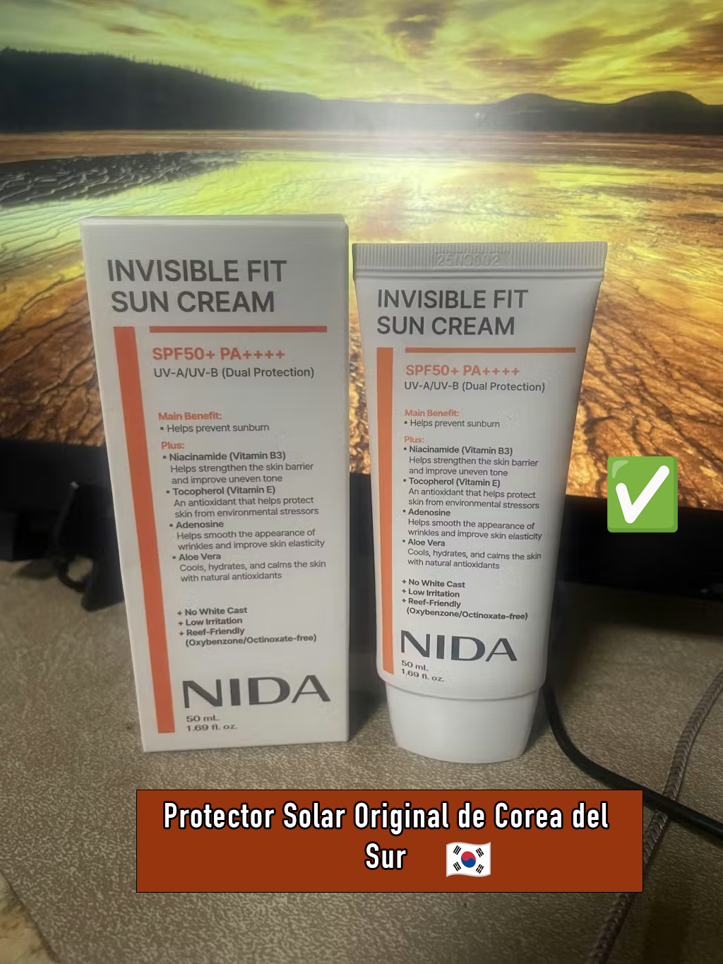 Nida Invisible Fit Sun Cream